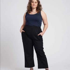 Universal Standard Iris Easy Linen Pull On Pant